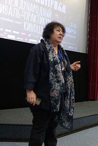 Марина Разбежкина на Кинопробе 2018.jpg